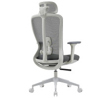Кресло SPARX Fansil (Фансиль) White/Grey белый/серый