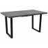 Стол FIT 140 (140-180)*85 хромикс бронза/черный