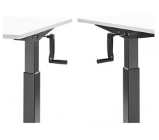 Стол с регулируемой высотой Manual Desk Compact White 138*80*1,8 см