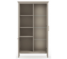 Шкаф Classic REG1W1D 95*40.5*170 глиняный серый