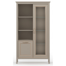 Шкаф Classic REG1W1D 95*40.5*170 глиняный серый Шкаф Classic REG1W1D 95*40.5*170 глиняный серый