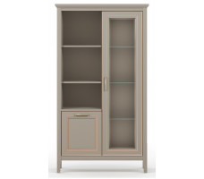 Шкаф Classic REG1W1D 95*40.5*170 глиняный серый