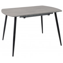 Стол OLIS (Олис) R 116 раздвижной 116(155,5)х77 цемент/черный Стол OLIS (Олис) R 116 раздвижной 116(155,5)х77 цемент/черный