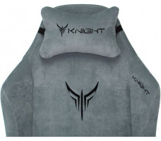 Кресло Бюрократ Knight N1 серо-голубой