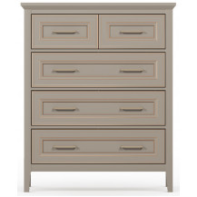 Комод Classic KOM5S 95*40,5*116 глиняный серый