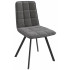 Стул Rom D b28 antracite lux/черный