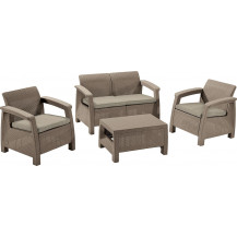 Набор садовой мебели Corfu Set (Корфу Сэт) капучино