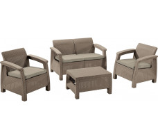 Набор садовой мебели Corfu Set (Корфу Сэт) капучино