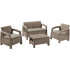 Набор садовой мебели Corfu Set (Корфу Сэт) капучино