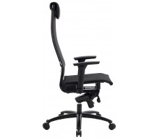 Кресло Everprof Deco Black Lux (Дэко Блэк Люкс) черный