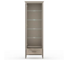 Шкаф Classic REG1W1SZK 68*40.5*203 глиняный серый (с подсветкой)