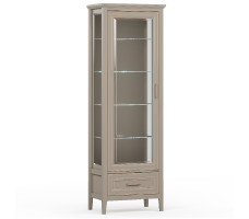 Шкаф Classic REG1W1SZK 68*40.5*203 глиняный серый (с подсветкой)