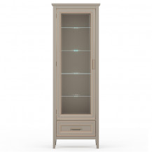 Шкаф Classic REG1W1SZK 68*40.5*203 глиняный серый (с подсветкой) Шкаф Classic REG1W1SZK 68*40.5*203 глиняный серый (с подсветкой)