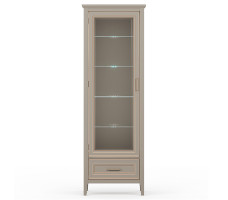 Шкаф Classic REG1W1SZK 68*40.5*203 глиняный серый (с подсветкой)