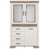Шкаф Marselle REG2W1D4S 116.5*45.5*182.5 ясень снежный/дуб сонома темный