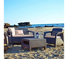 Столик журнальный Corfu Table капучино