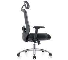 Креслo Evolution ERGO PRIME Black черный