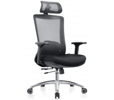 Креслo Evolution ERGO PRIME Black черный