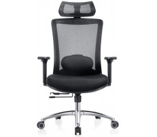 Креслo Evolution ERGO PRIME Black черный