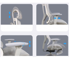 Кресло Evolution ERGO Elite Grey серый