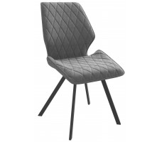 Стул Rafael b22 grey lux/черный