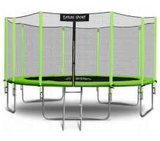 Батут Atlas Sport 465 см (15ft) Basic зеленый