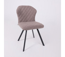 Стул ROBBY D b05 latte lux/черный