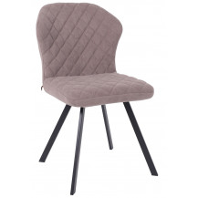 Стул ROBBY D b05 latte lux/черный Стул ROBBY D b05 latte lux/черный
