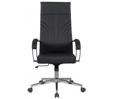 Кресло SitUp MARK chrome (экокожа Black/Black)