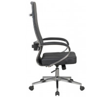 Кресло SitUp MARK chrome (экокожа Black/Black)