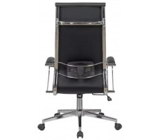 Кресло SitUp MARK chrome (экокожа Black/Black)