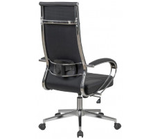 Кресло SitUp MARK chrome (экокожа Black/Black)