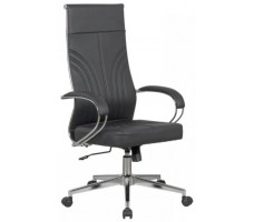 Кресло SitUp MARK chrome (экокожа Black/Black)