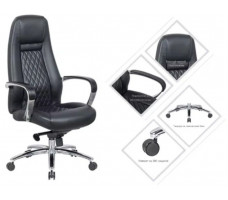 Кресло SitUp SICILY chrome (экокожа Black)