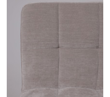 Стул барный AksHome LOGOS (Логос) серый шенилл Ote Canna 452/черный