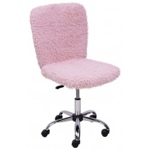 Кресло AksHome FLUFFY (флуффи) розовый