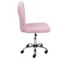 Кресло AksHome FLUFFY (флуффи) розовый