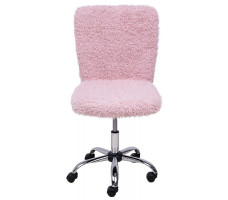 Кресло AksHome FLUFFY (флуффи) розовый