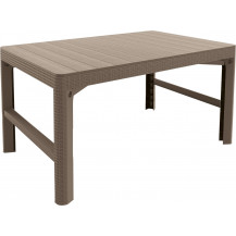 Стол-трансформер Lyon table wicker капучино Стол-трансформер Lyon table wicker капучино
