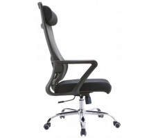 Кресло SitUp AURA (Аура) chrome (сетка Black/Black)