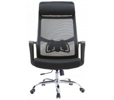 Кресло SitUp AURA (Аура) chrome (сетка Black/Black)