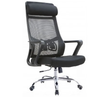 Кресло SitUp AURA (Аура) chrome (сетка Black/Black)