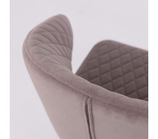Стул ROB b05 latte lux/черный