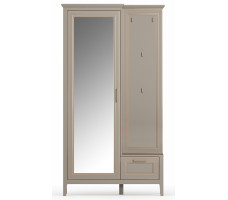 Шкаф навесной Classic PPK1D1K/L 110*40.5*203 глиняный серый