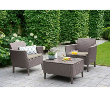 Набор садовой мебели Salemo Balcony set капучино