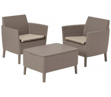 Набор садовой мебели Salemo Balcony set капучино
