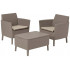 Набор садовой мебели Salemo Balcony set капучино