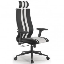 Кресло Metta ErgoLife Sit10 B2-187D EcoLeather Extra черный/бежевый