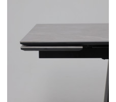 Стол раздвижной AV 2119 1200 (1800)*800 серый матовый LARKA GREY/черный