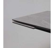 Стол раздвижной AV 2119 1200 (1800)*800 серый матовый LARKA GREY/черный